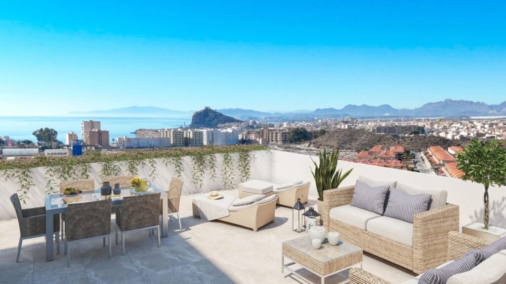 Penthouse met 2 slaapkamers in Aguilas