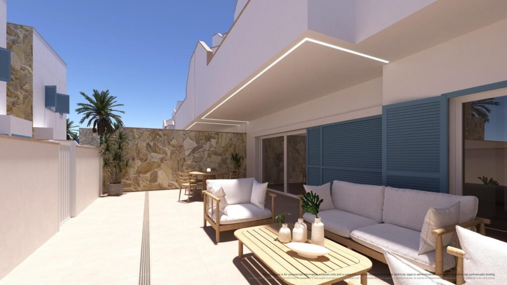 Bungalow met 2 slaapkamers in Pilar de La Horadada