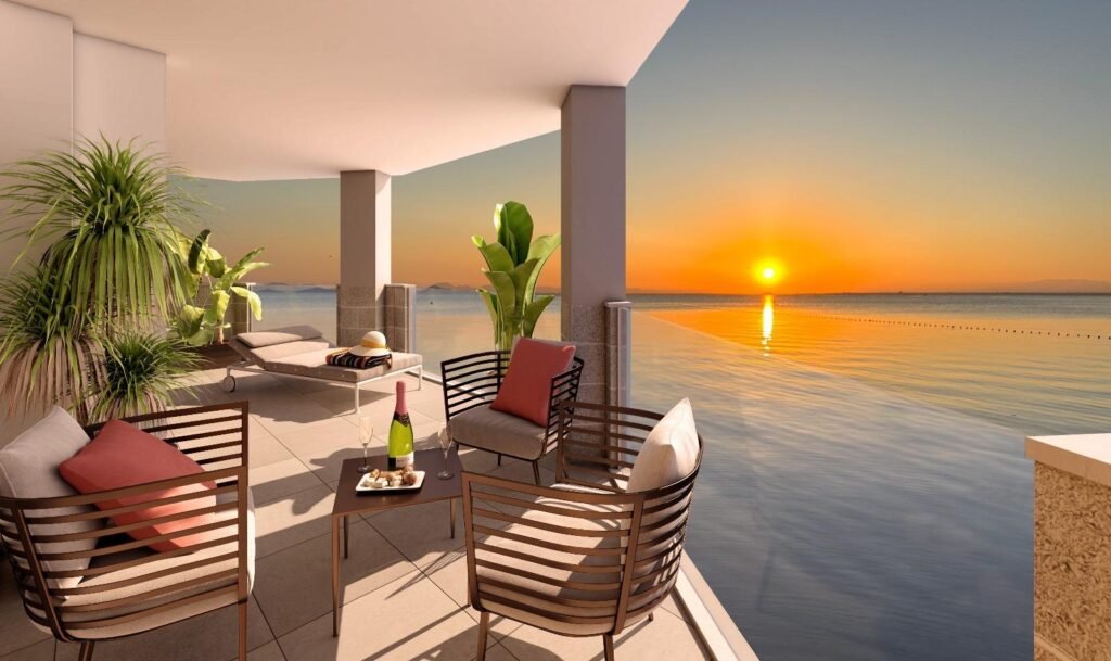 Penthouse met 2 slaapkamers in La Manga del Mar Menor