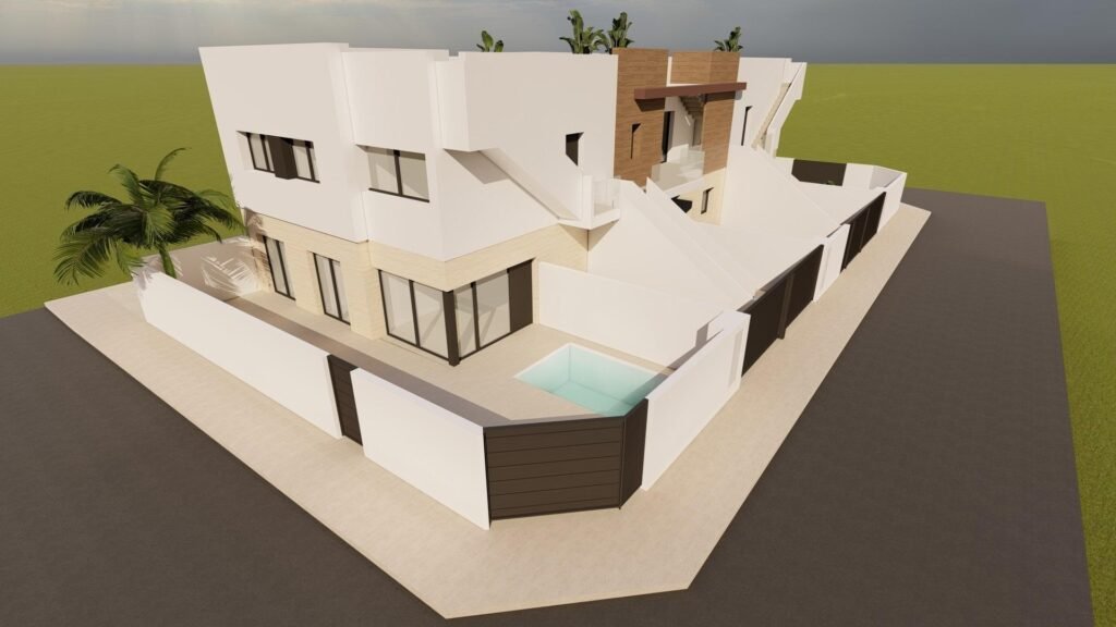 Bungalow met 2 slaapkamers in San Pedro del Pinatar