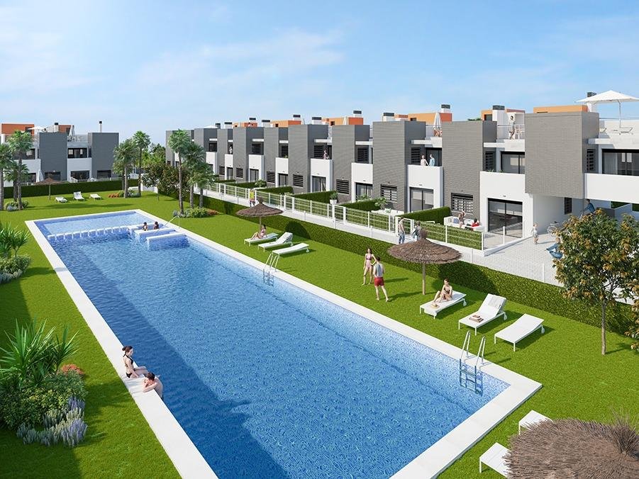 Bungalow met 2 slaapkamers in Torrevieja