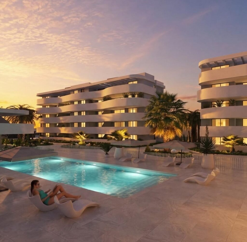 Penthouse met 2 slaapkamers in Guardamar del Segura