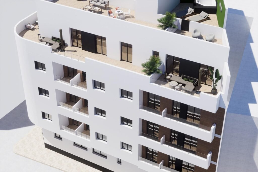 Penthouse met 2 slaapkamers in Torrevieja