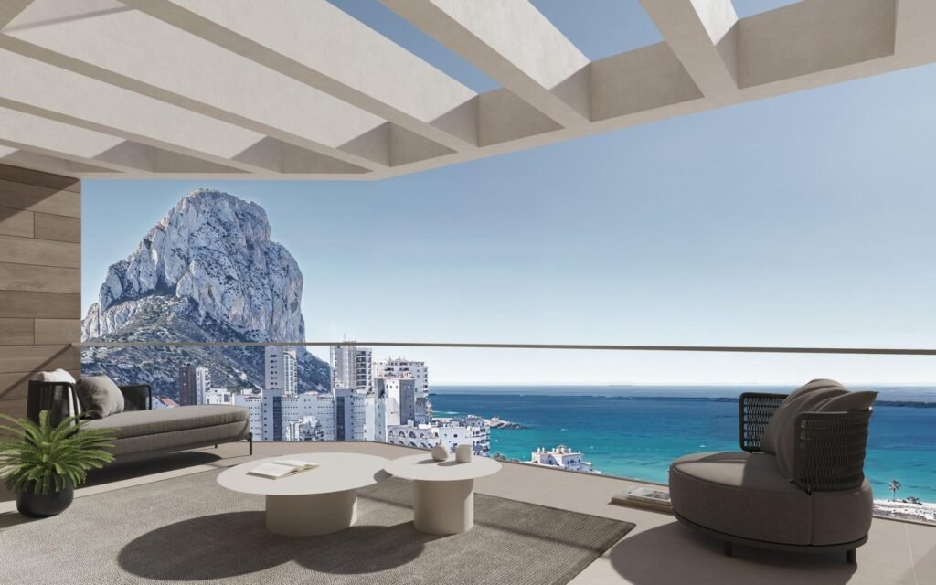 Penthouse met 4 slaapkamers in Calpe