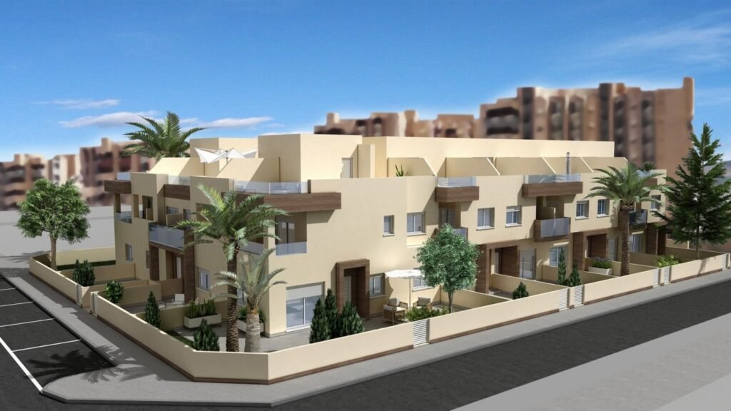 Rijwoning met 2 slaapkamers in La Manga del Mar Menor