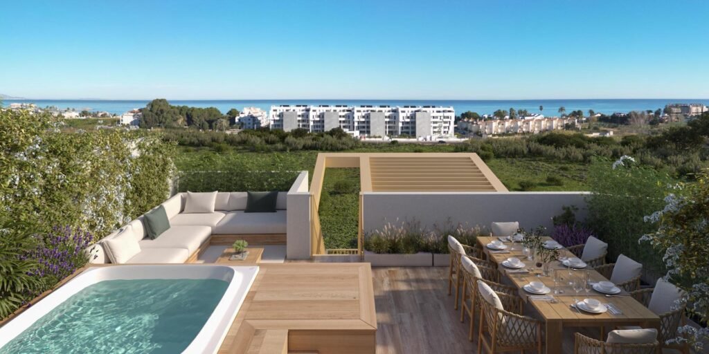 Penthouse met 3 slaapkamers in El Verger