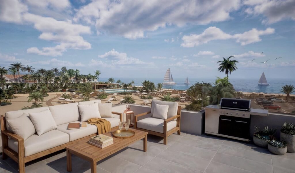 Penthouse met 1 slaapkamer in Vera